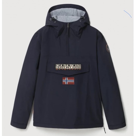 NAPAPIJRI RAINFOREST POCKET 2 ΑΝΔΡΙΚΟ ΧΕΙΜΩΝΙΑΤΙΚΟ ΜΠΟΥΦΑΝ ΑΔΙΑΒΡΟΧΟ ΜΠΛΕ NAPAPIJRI ΚΟΔ.0503