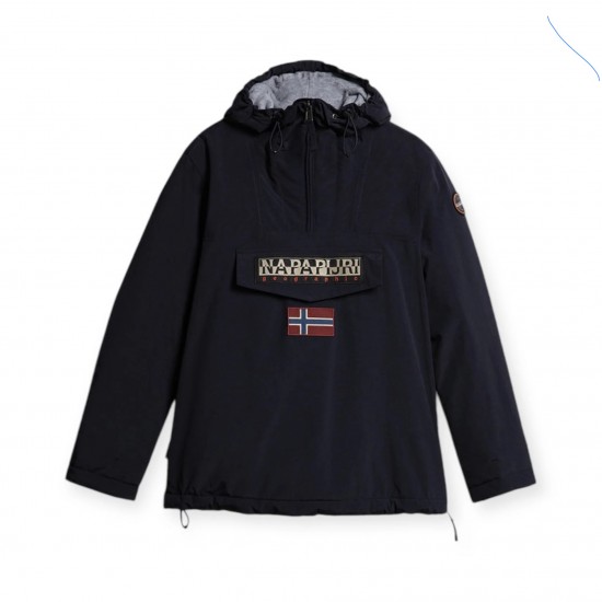 NAPAPIJRI RAINFOREST POCKET 2 ΑΝΔΡΙΚΟ ΧΕΙΜΩΝΙΑΤΙΚΟ ΜΠΟΥΦΑΝ ΑΔΙΑΒΡΟΧΟ ΜΑΥΡΟ NAPAPIJRI ΚΟΔ.0505