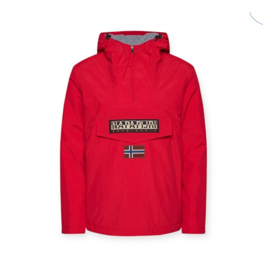 NAPAPIJRI RAINFOREST POCKET 2 ΑΝΔΡΙΚΟ ΧΕΙΜΩΝΙΑΤΙΚΟ ΜΠΟΥΦΑΝ ΑΔΙΑΒΡΟΧΟ ΚΟΚΚΙΝΟ NAPAPIJRI ΚΟΔ.0504