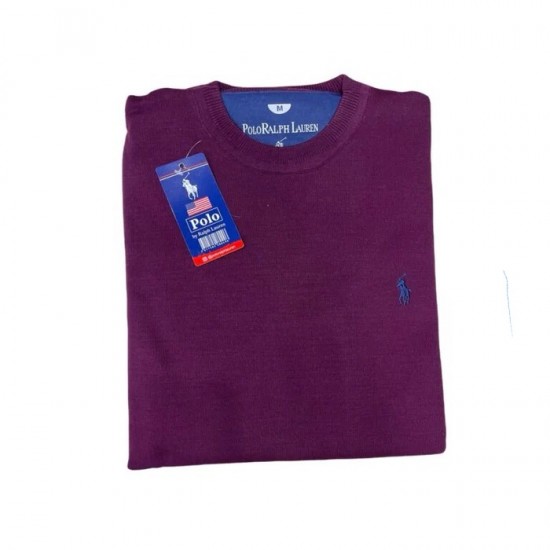 Ralph Lauren Ανδρικο πουλοβερ ΜΠΟΡΝΤΟ ΚΟΔ.166